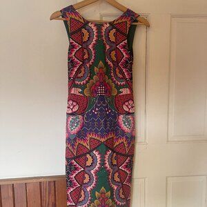 Maeve Anthropologie Geometric Print Dress XS